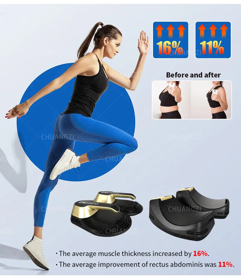 EMSZERO 6500W Tesla EMS Muscle Stimulator for Body Sculpting