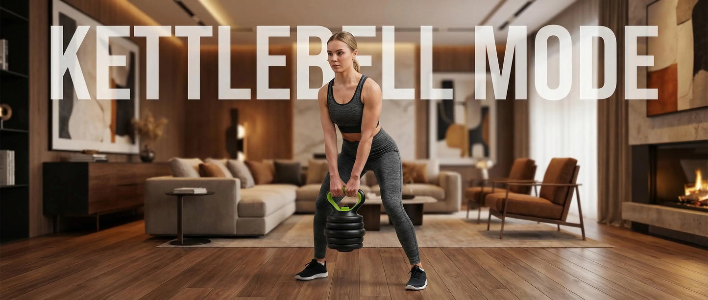 Adjustable Dumbbell Kettlebell Barbell Set For Home Gym Workout