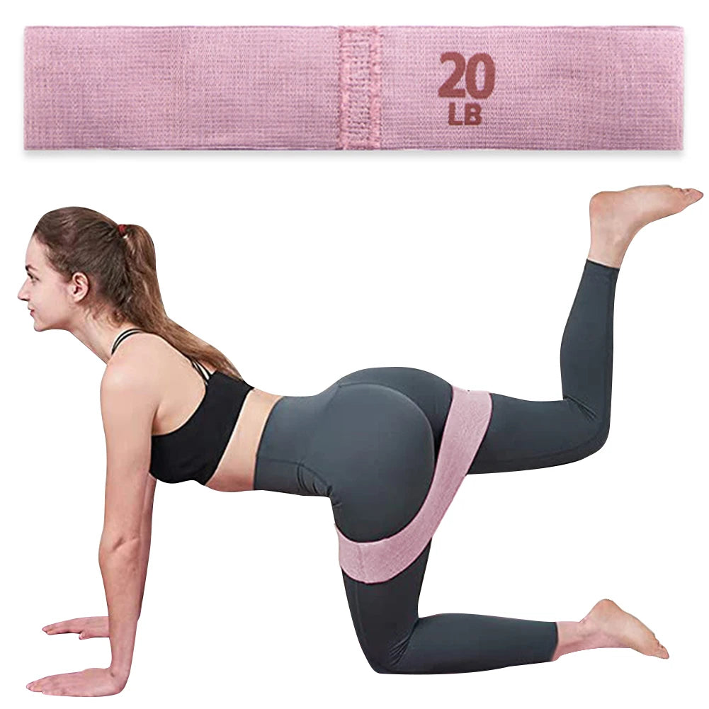 Sikiwind Anti Slip Hip Resistance Bands Glute Fitness Straps