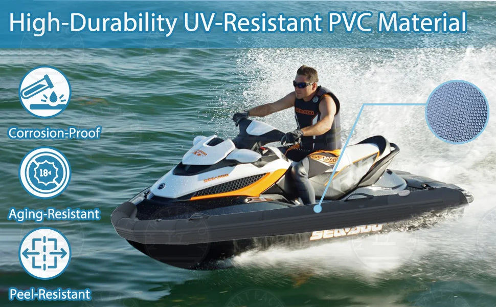 EJIA Inflatable PVC Jet Ski Safety Collar With Air Pump