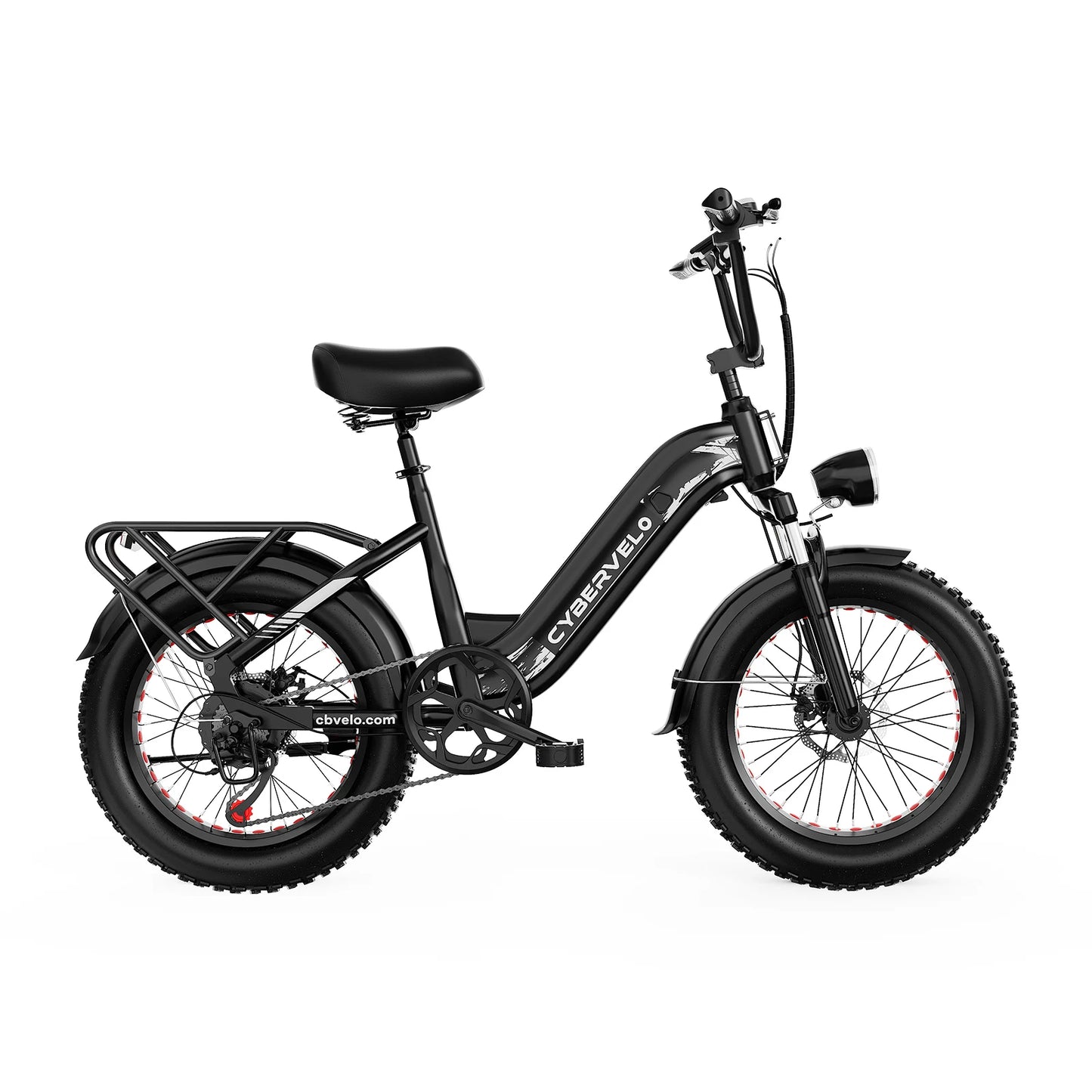 Cybervelo 1500W Electric Commuter Bike With Extended Range Battery