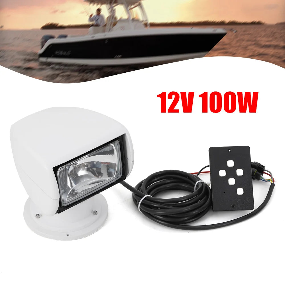 Remote Controlled Waterproof Marine Search Light 100 Watt