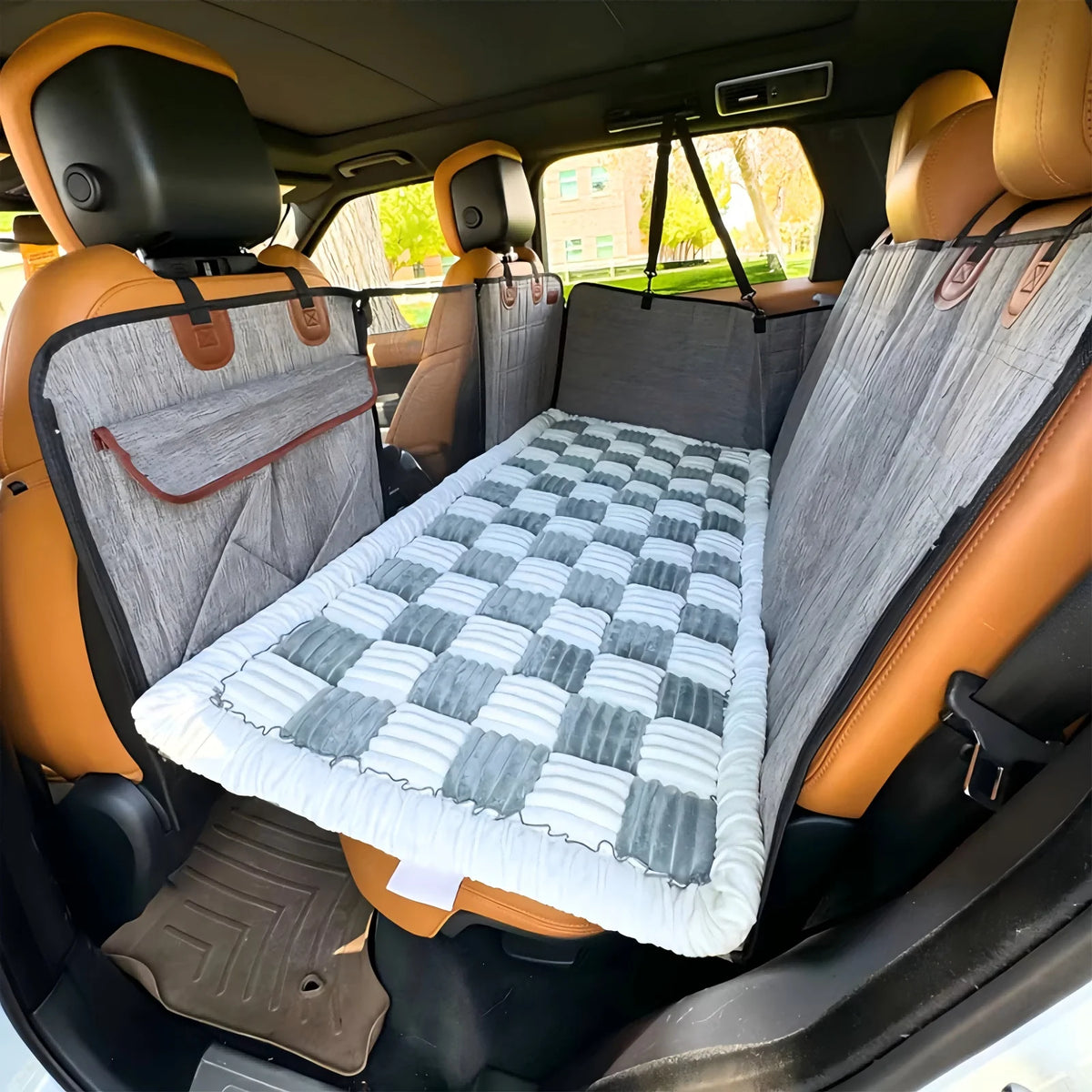 Waterproof Coral Fleece Pet Bed Mat and Car Seat Cover