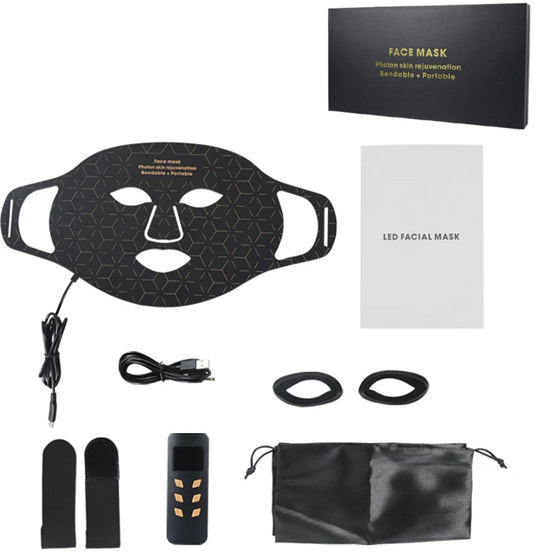 UBilli 4 Modes Portable LED Face Mask For Anti Aging