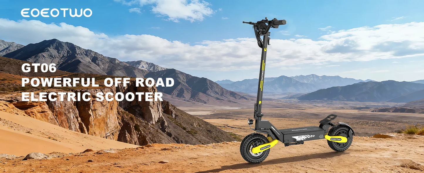 Eoeotwo 1200W Off Road Foldable Electric Scooter For Adults