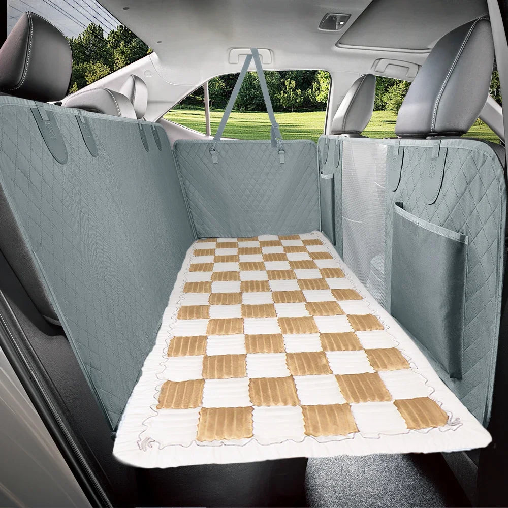 Waterproof Coral Fleece Pet Bed Mat and Car Seat Cover