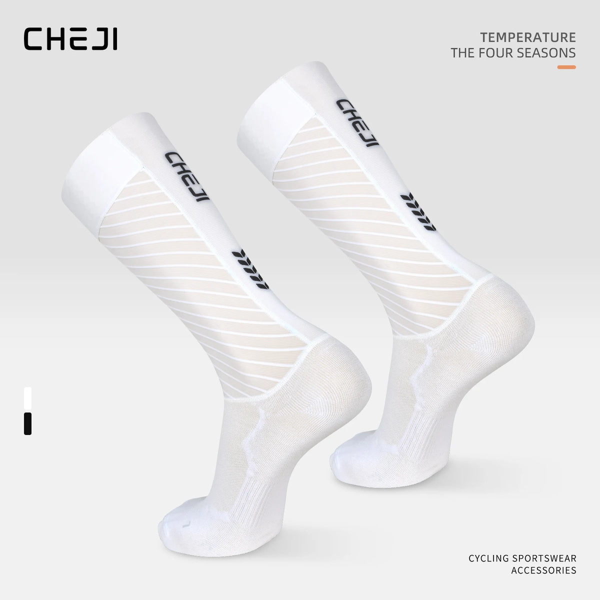Cheji Unisex Aero Cycling Socks for Athletic Performance