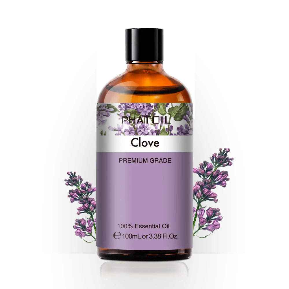 PHATOIL Pure Essential Oils For Skin Care Rose Lemon Lavender
