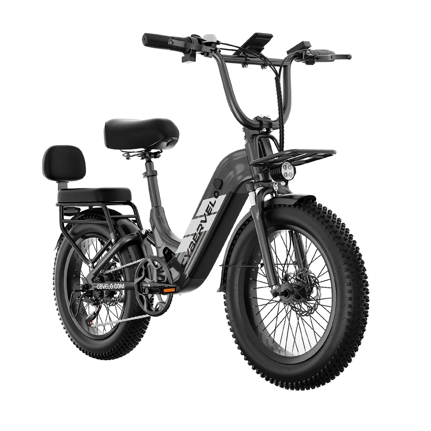 Cybervelo 1500W Electric Commuter Bike With Extended Range Battery