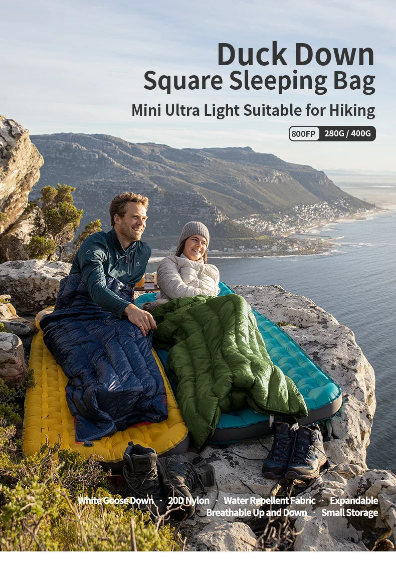 Naturehike Ultralight Duck Down Two Person Sleeping Bag