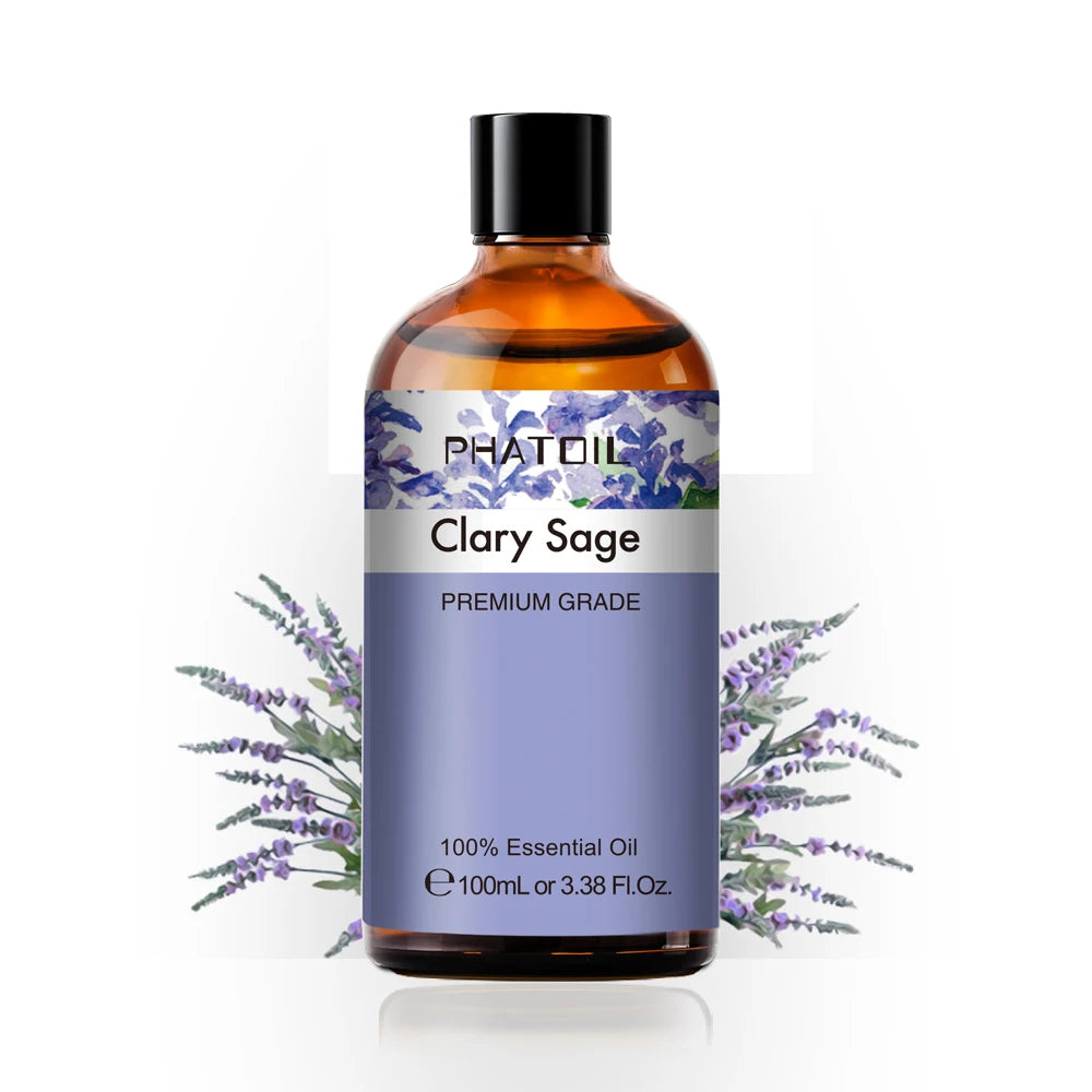 PHATOIL Pure Essential Oils For Skin Care Rose Lemon Lavender