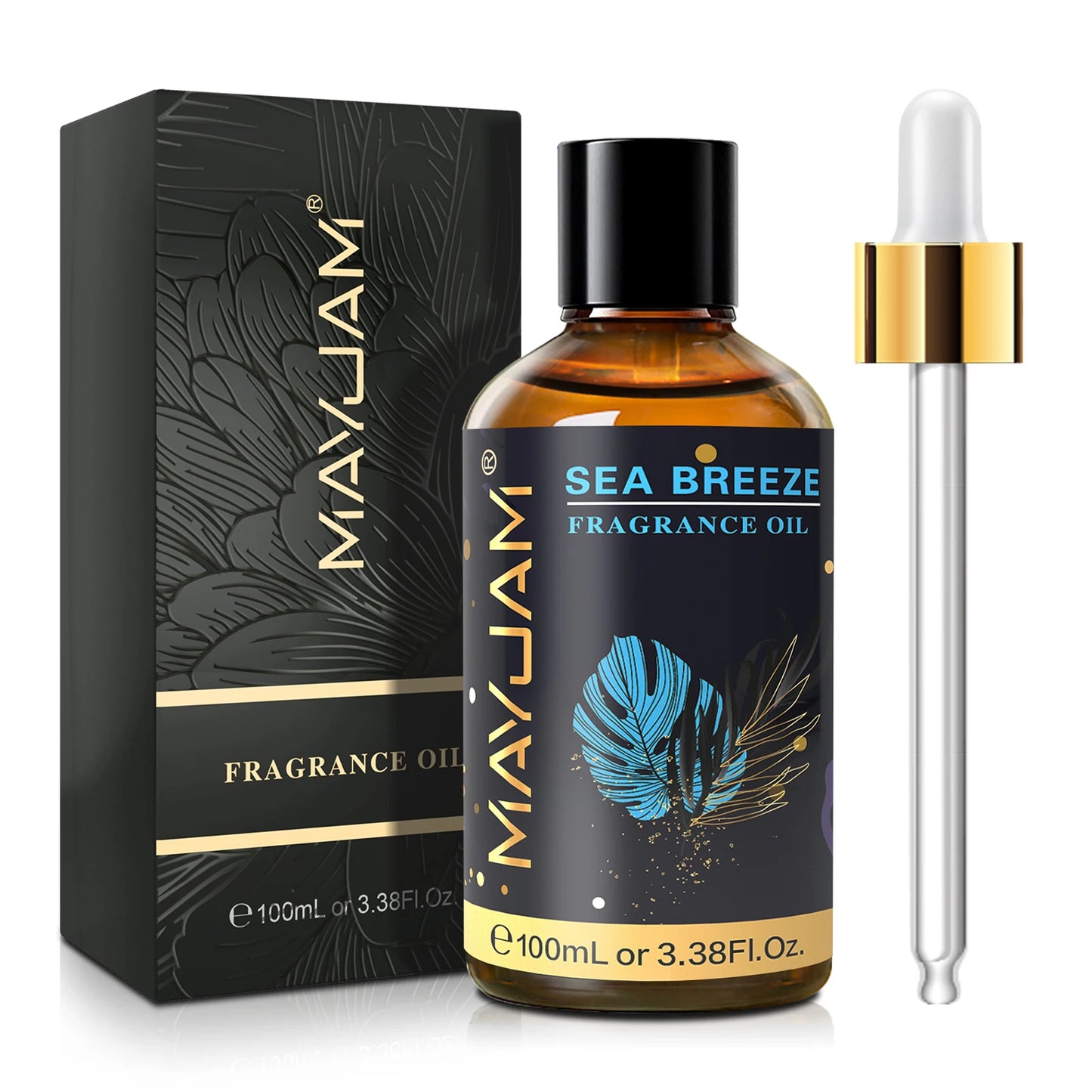 MAYJAM Fragrance Oil Coconut Vanilla White Musk Aromatherapy Diffuser