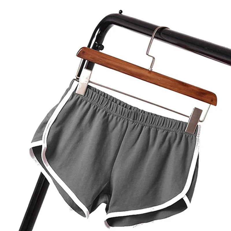 Women Gym Yoga Shorts For Running And Training Polyester