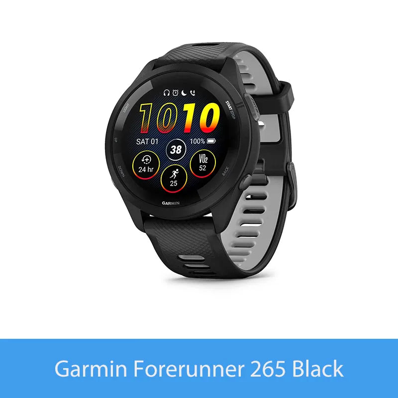 Garmin Forerunner 265 GPS Smartwatch With Heart Rate Monitoring