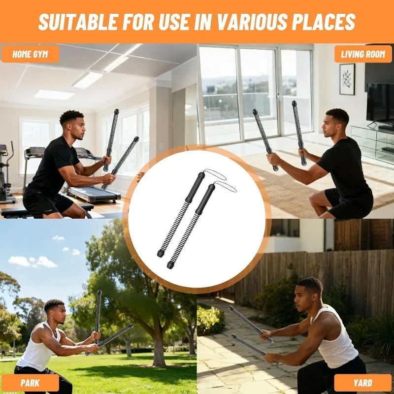 Wireless Combat Rope Trainer for Arm Strength and Home Fitness