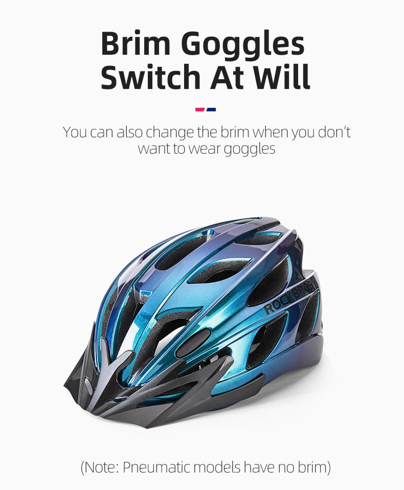 Rockbros Lightweight Breathable Eps Mtb Road Cycling Safety Helmet