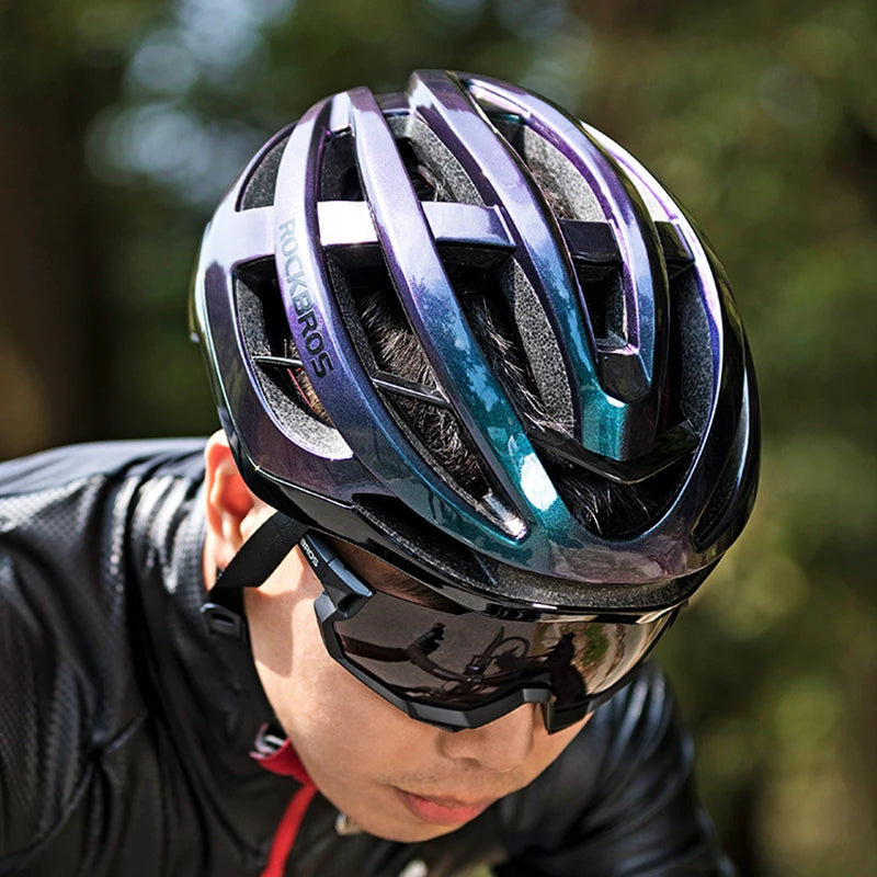 ROCKBROS Ultralight Breathable Bicycle Helmet Shockproof Road Cycling