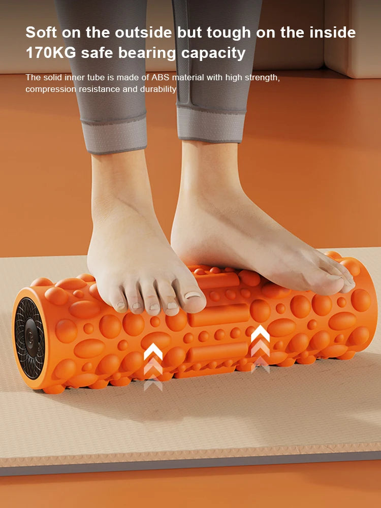 APWIKOGER Electric Vibrating Foam Roller Massager With 5 Modes