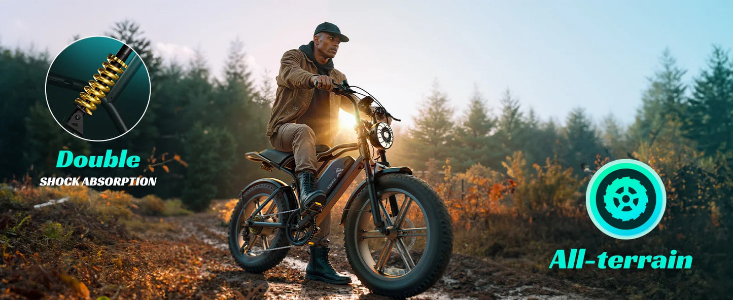TST R002S 1500W Electric Bike TS TST GRP LLC AllTerrain