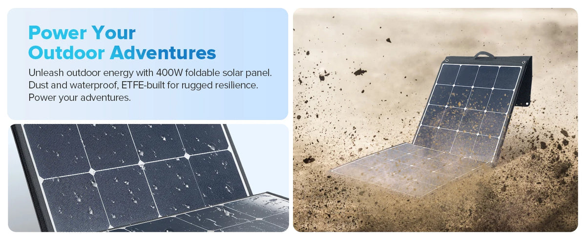Renogy Foldable Portable Solar Panel Charger For RV Camping