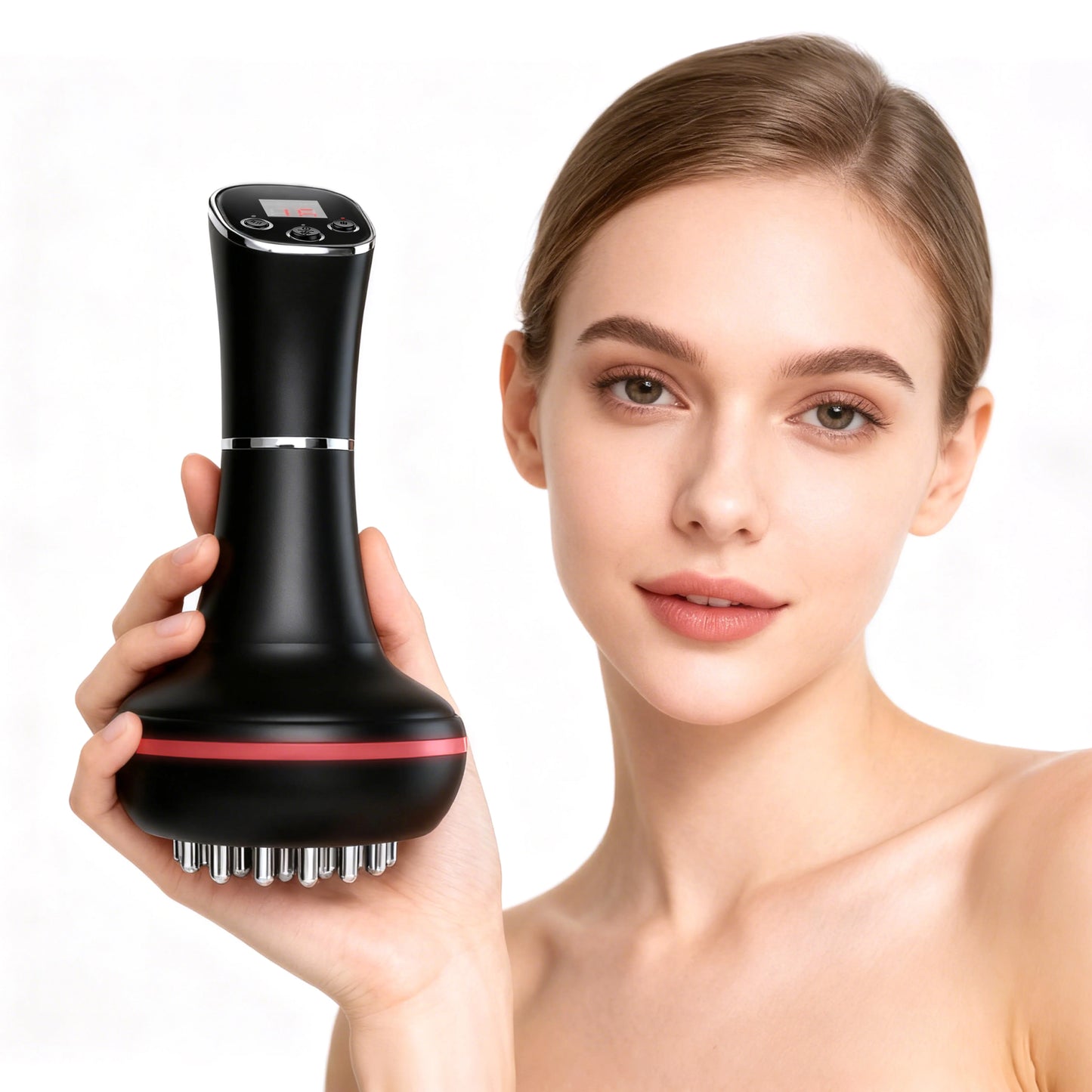 Aedwdpe Electric Meridian Brush Full Body Massage Therapy