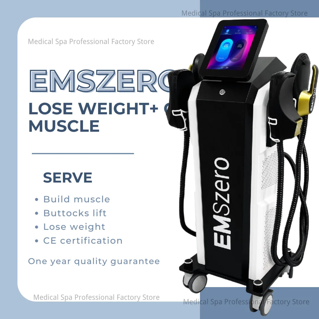 EMSZERO 6500W Tesla EMS Muscle Stimulator for Body Sculpting