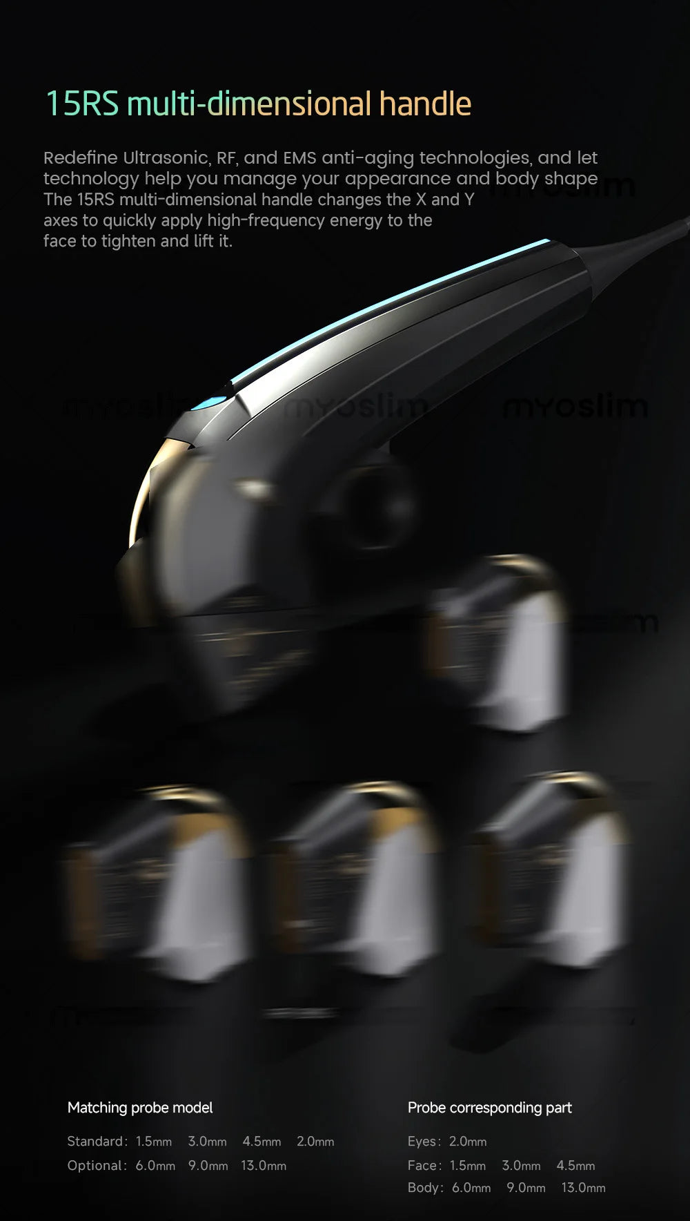 360MAX 25D HIFU 3 In 1 Noninvasive Beauty Equipment