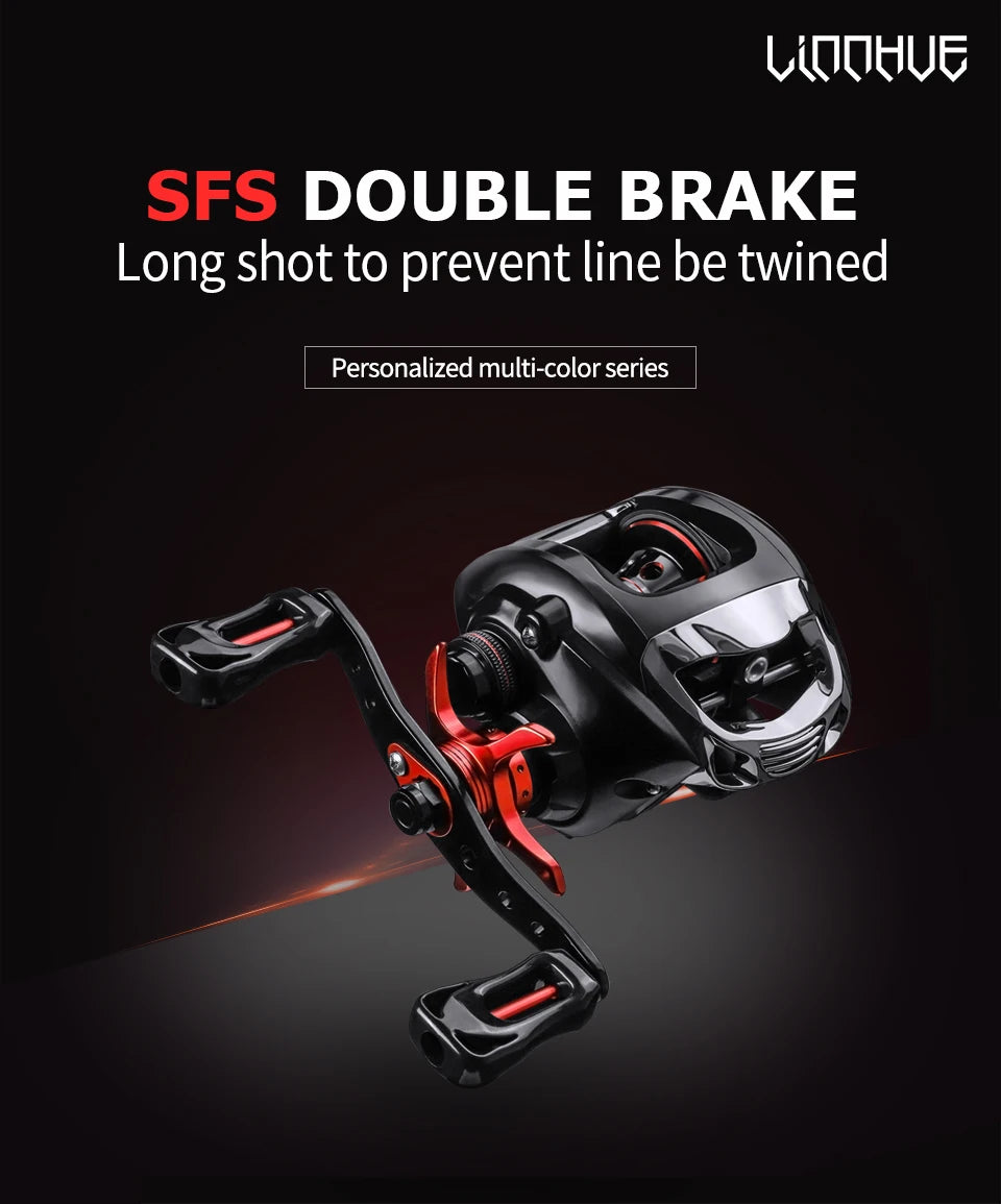 Linnhue Baitcasting Reel High Speed Spare Spool For Saltwater