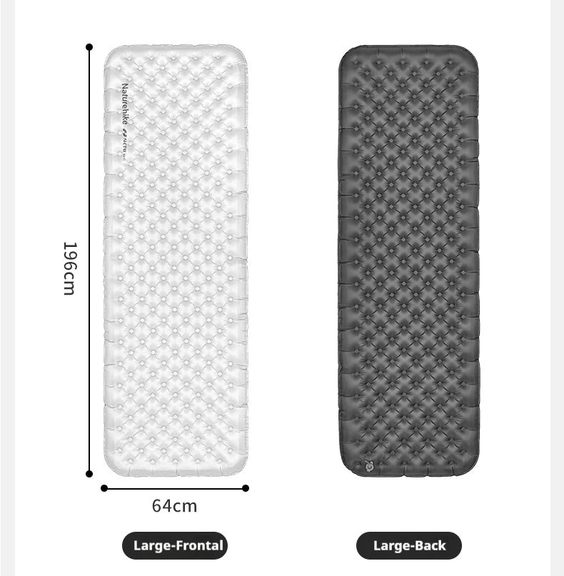 Naturehike R-Value 6.5 Inflatable Camping Mat Outdoors