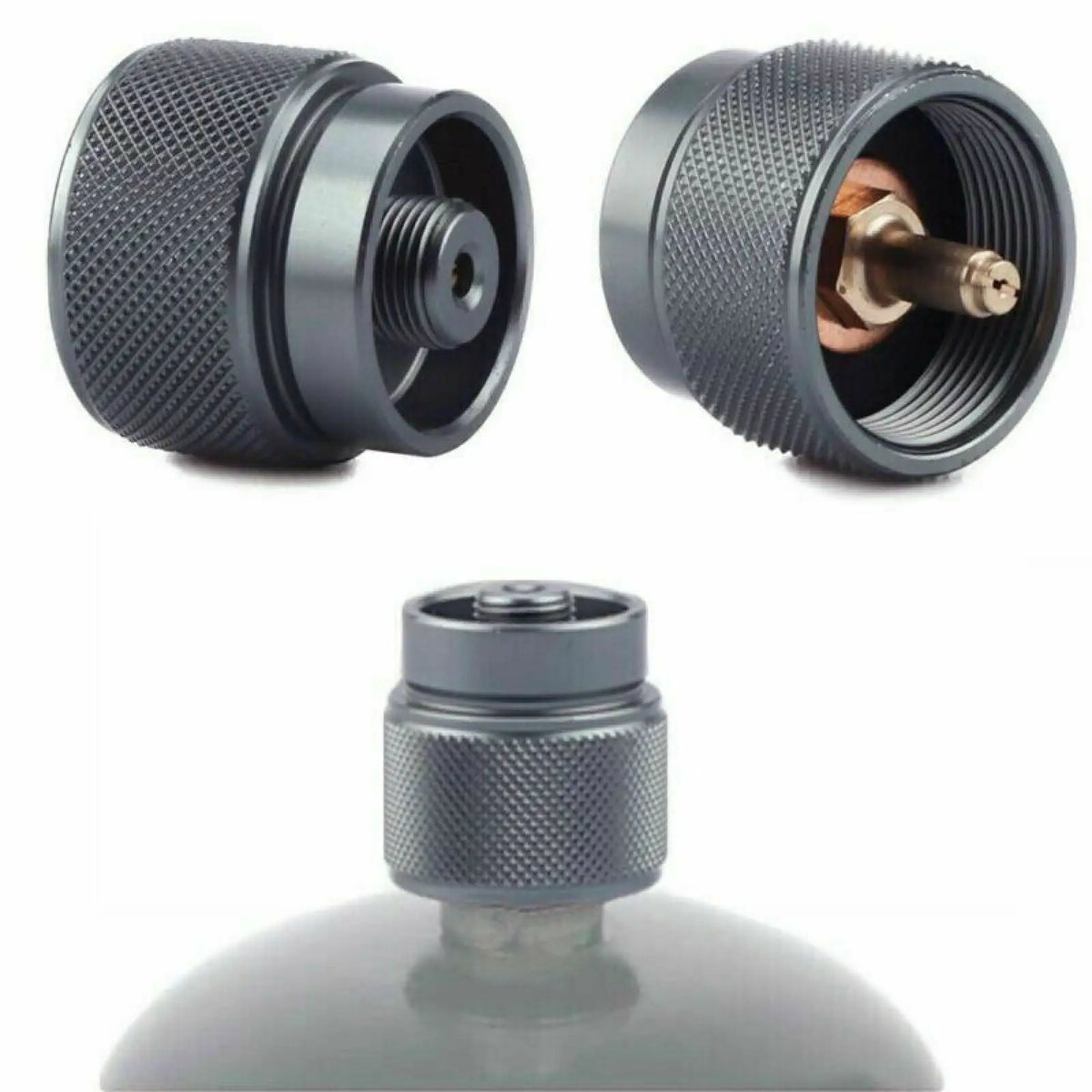 Portable Propane To Gas Tank Adapter For Outdoor Grills