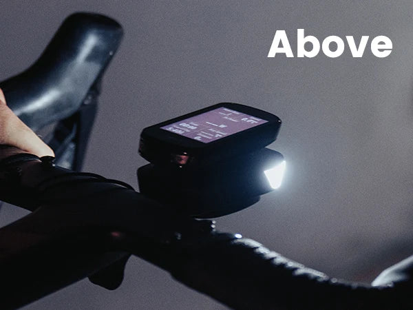 RAVEMEN FR500 USB-C Rechargeable Bicycle Headlight With Auto On Off