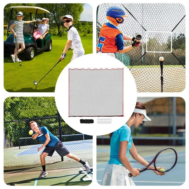 Baseball Practice Net Portable Hitting Batting Training Backstop