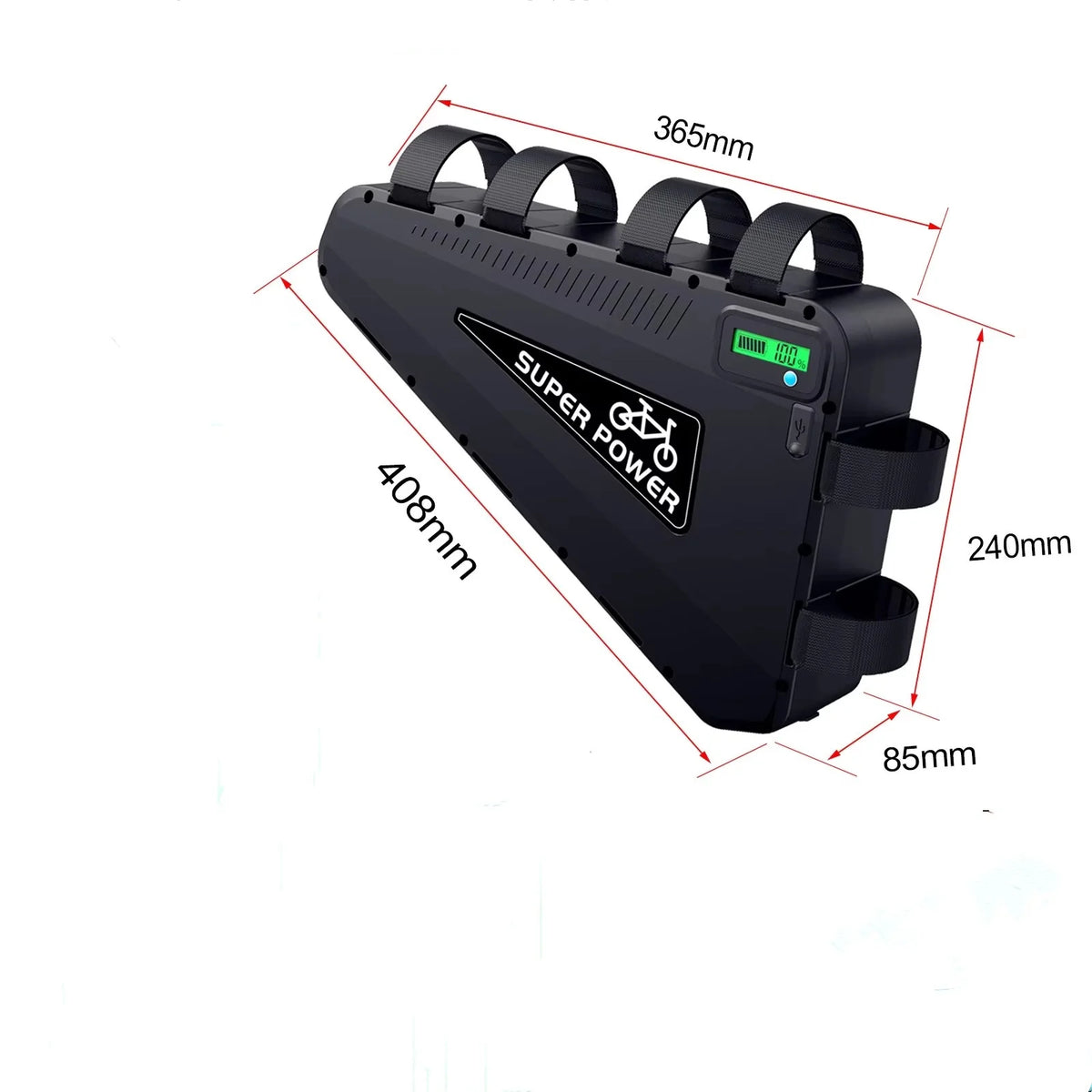 UNITPACKPOWER Electric Bike Battery Pack For E-Bike And Scooter Motors