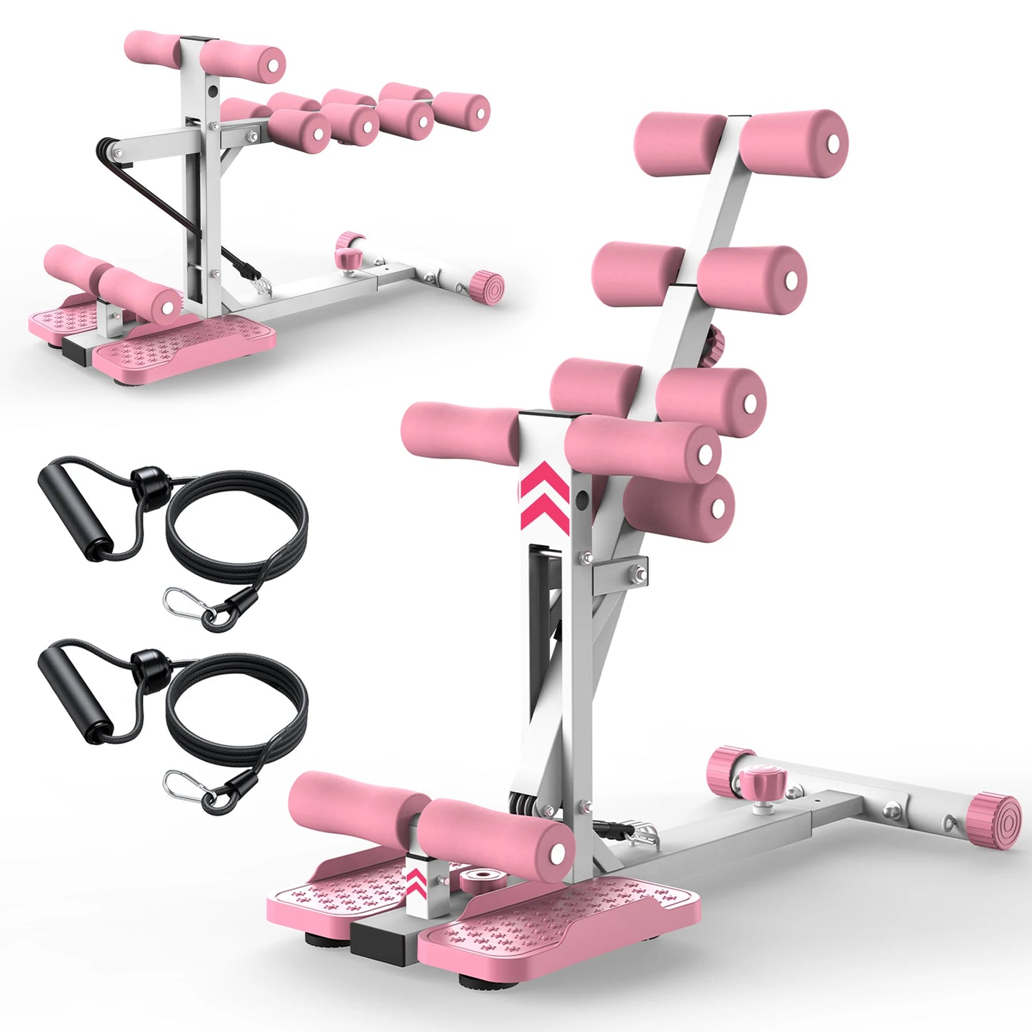 Professional Squat Trainer With Resistance Bands For Home Gym