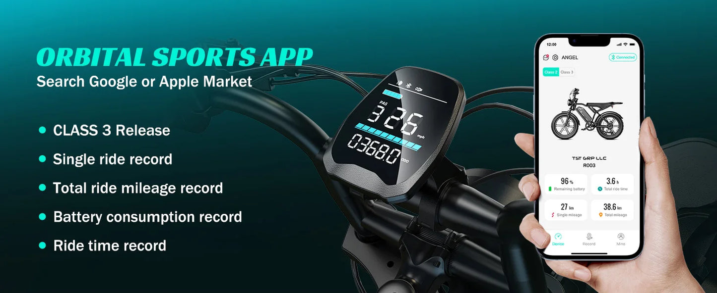 TST R002S 1500W Electric Bike TS TST GRP LLC AllTerrain