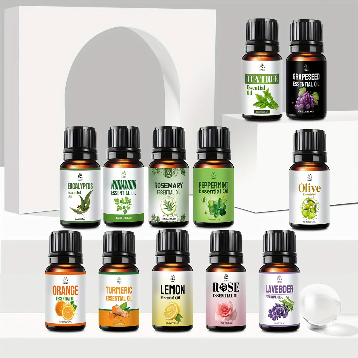 AOAO Natural Essential Oil Blend for Skin and Hair Care