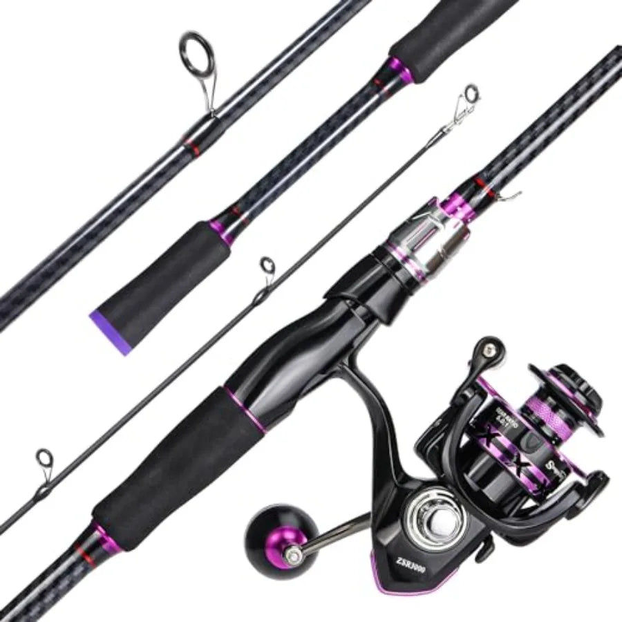 Spinning Fishing Rod And Reel Combo For Freshwater Angling