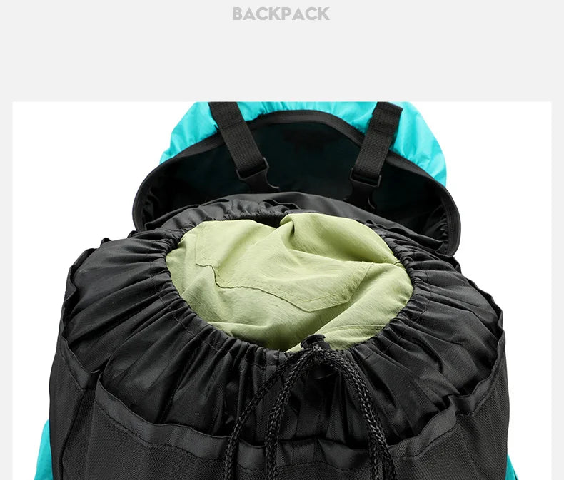 Scione Waterproof Hiking Backpack Large Capacity For Trekking And Camping