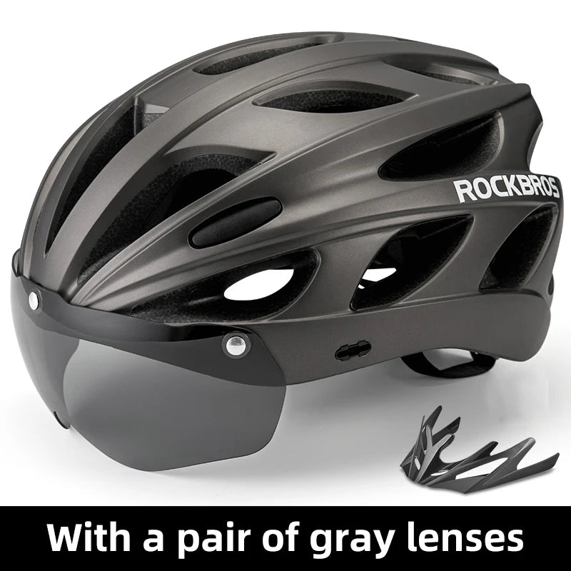 Rockbros Lightweight Breathable Eps Mtb Road Cycling Safety Helmet