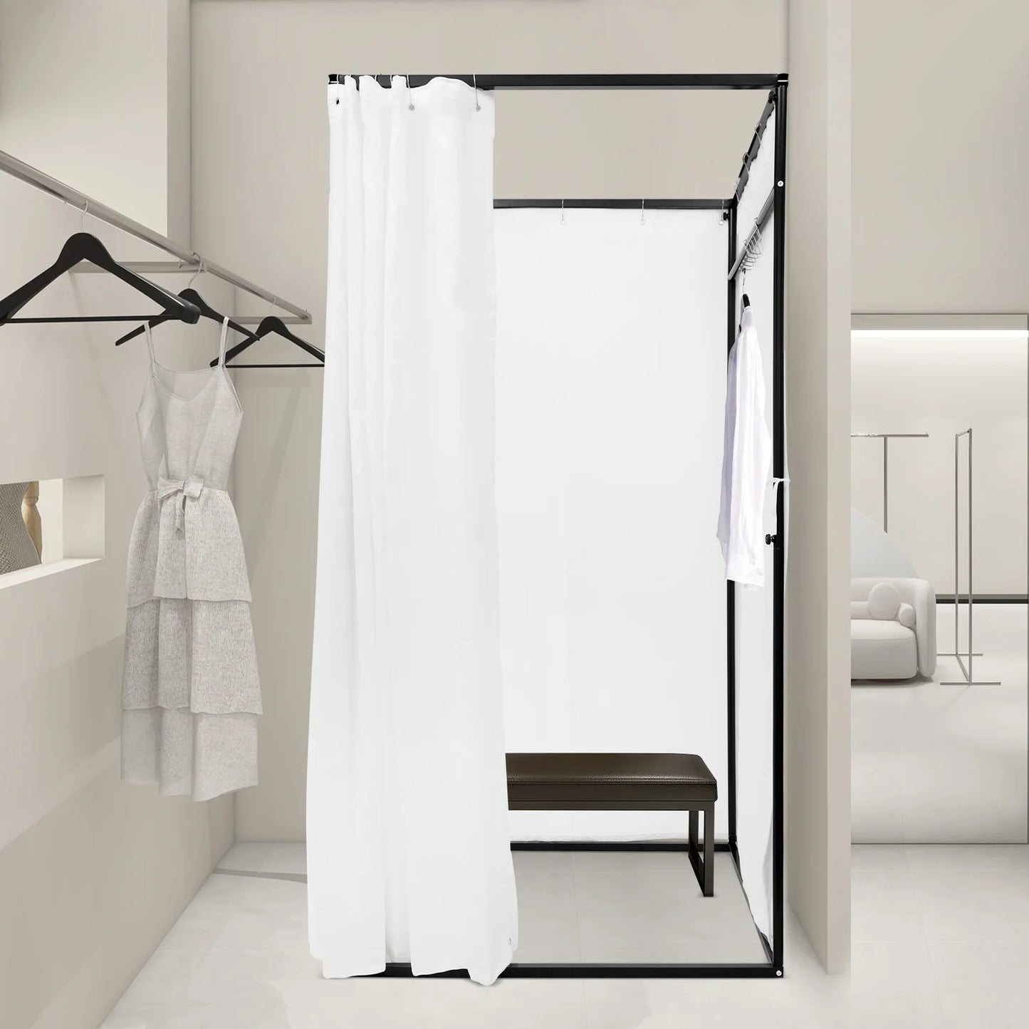 Portable Instant Privacy Changing Room Tent For Clothing Stores And Camping