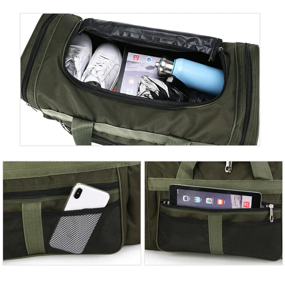 ApwikoGer Waterproof Gym Backpack With Wet Dry Separation
