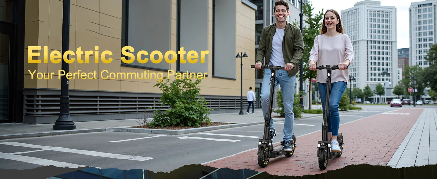 AOVOPRO Folding Electric Scooter Featuring 500W Motor For Urban Commuting