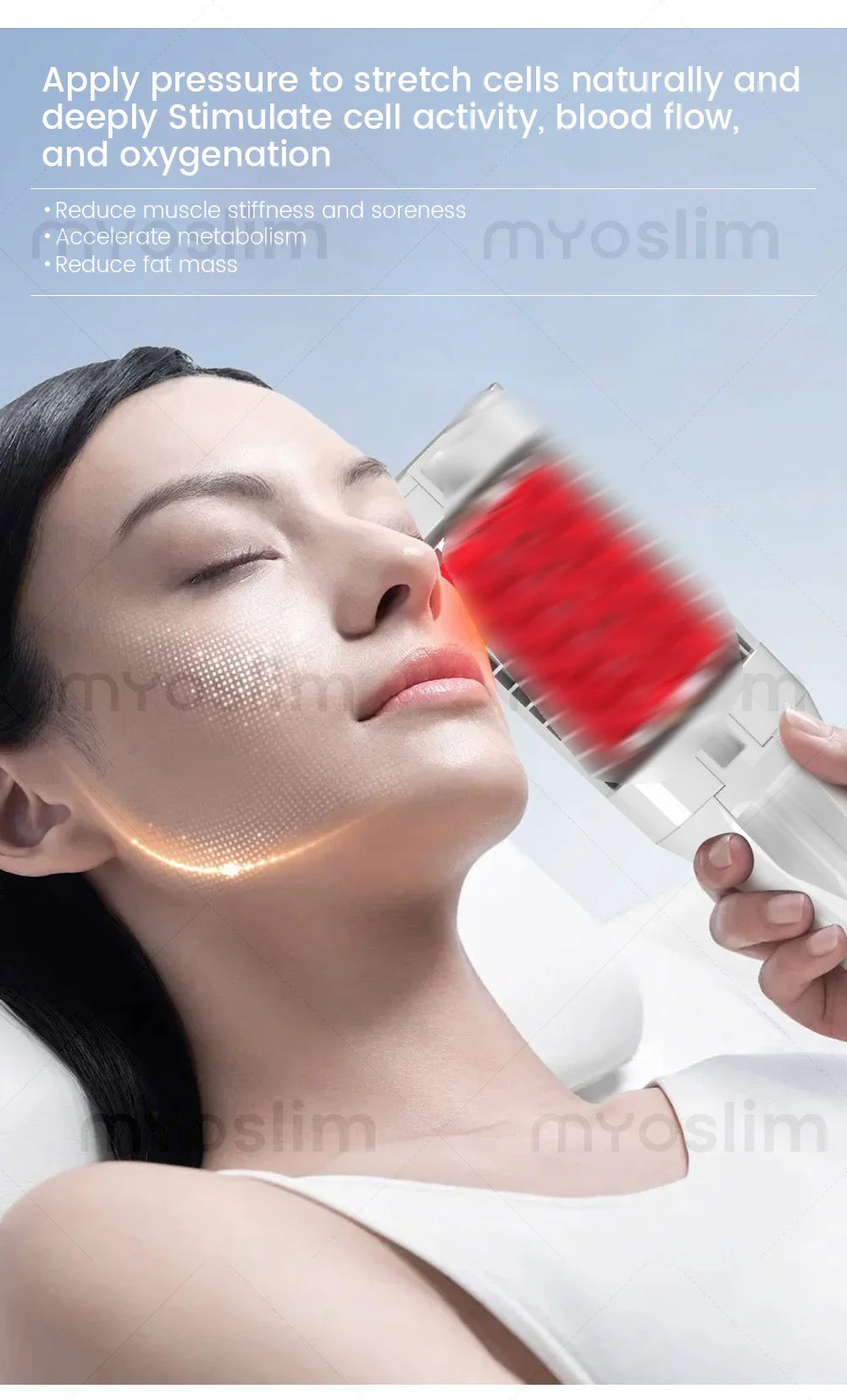 NEW Portable Vela Inner Ball Roller Massage Machine Body Slimming Shape Physical Therapy Removal Endo Iymphatic Drainage Spheres