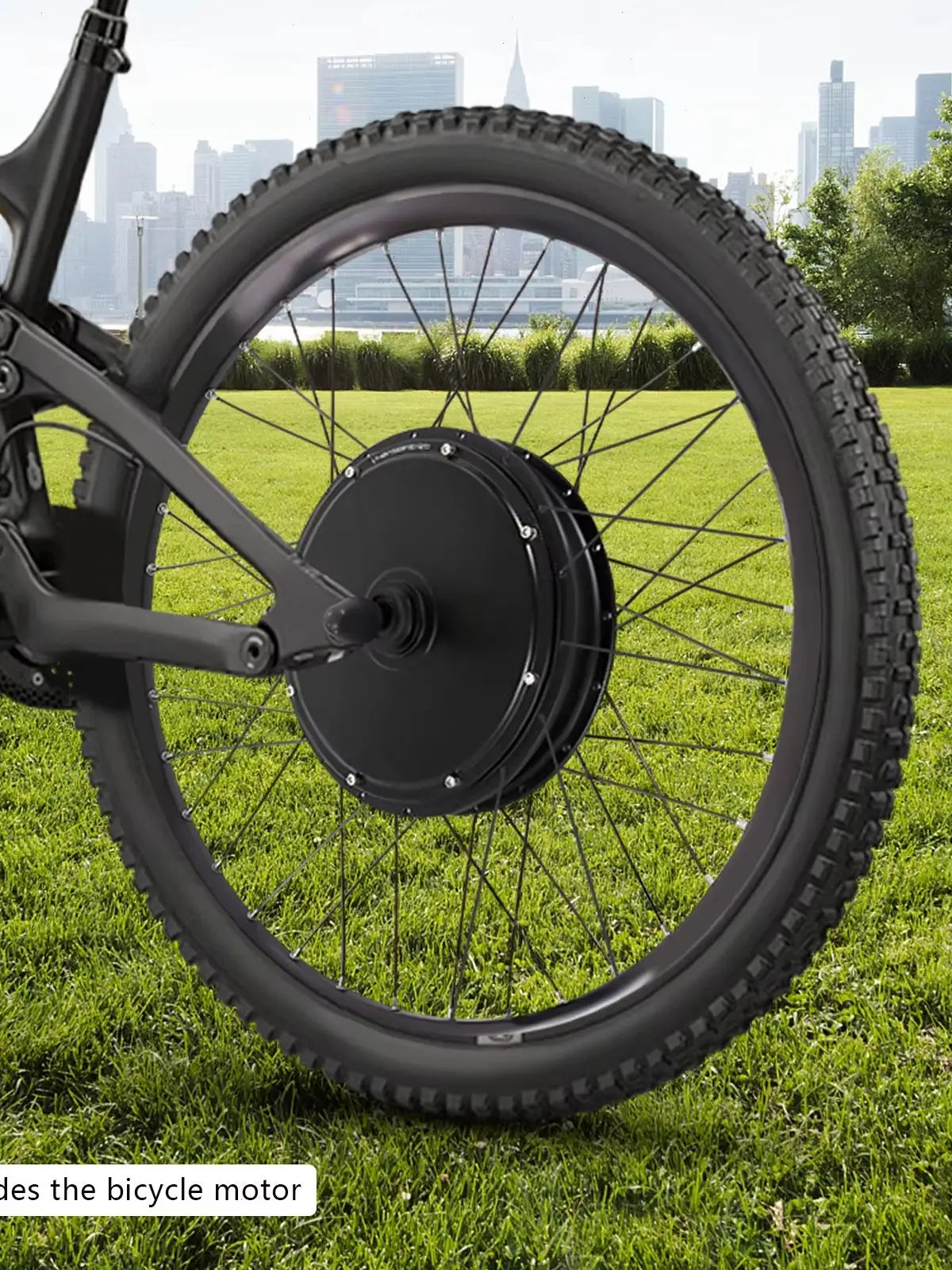 Bymaocar Electric Brushless Bicycle Motor Rear Wheel Conversion Kit