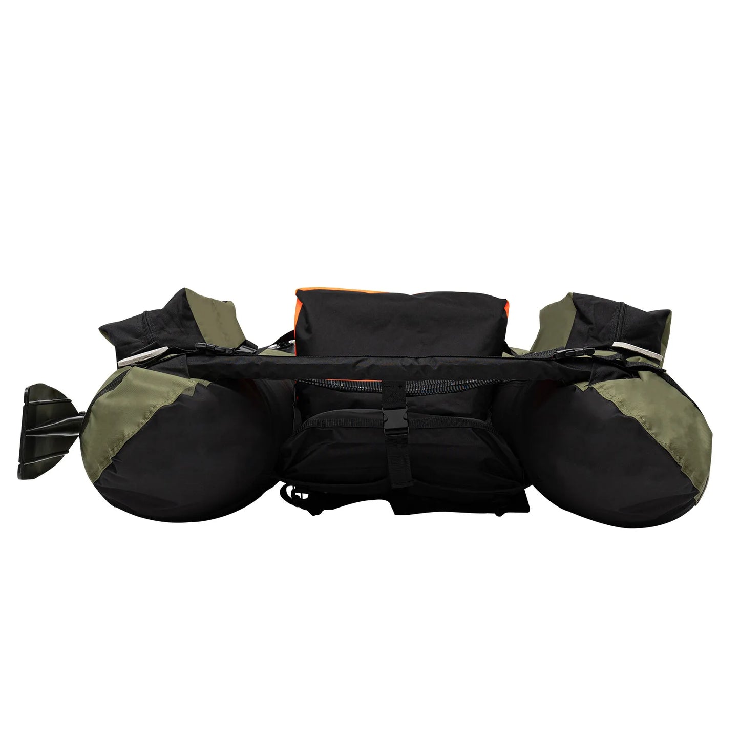 Inflatable Fishing Boat With Adjustable Backrest For 130kg Load Capacity