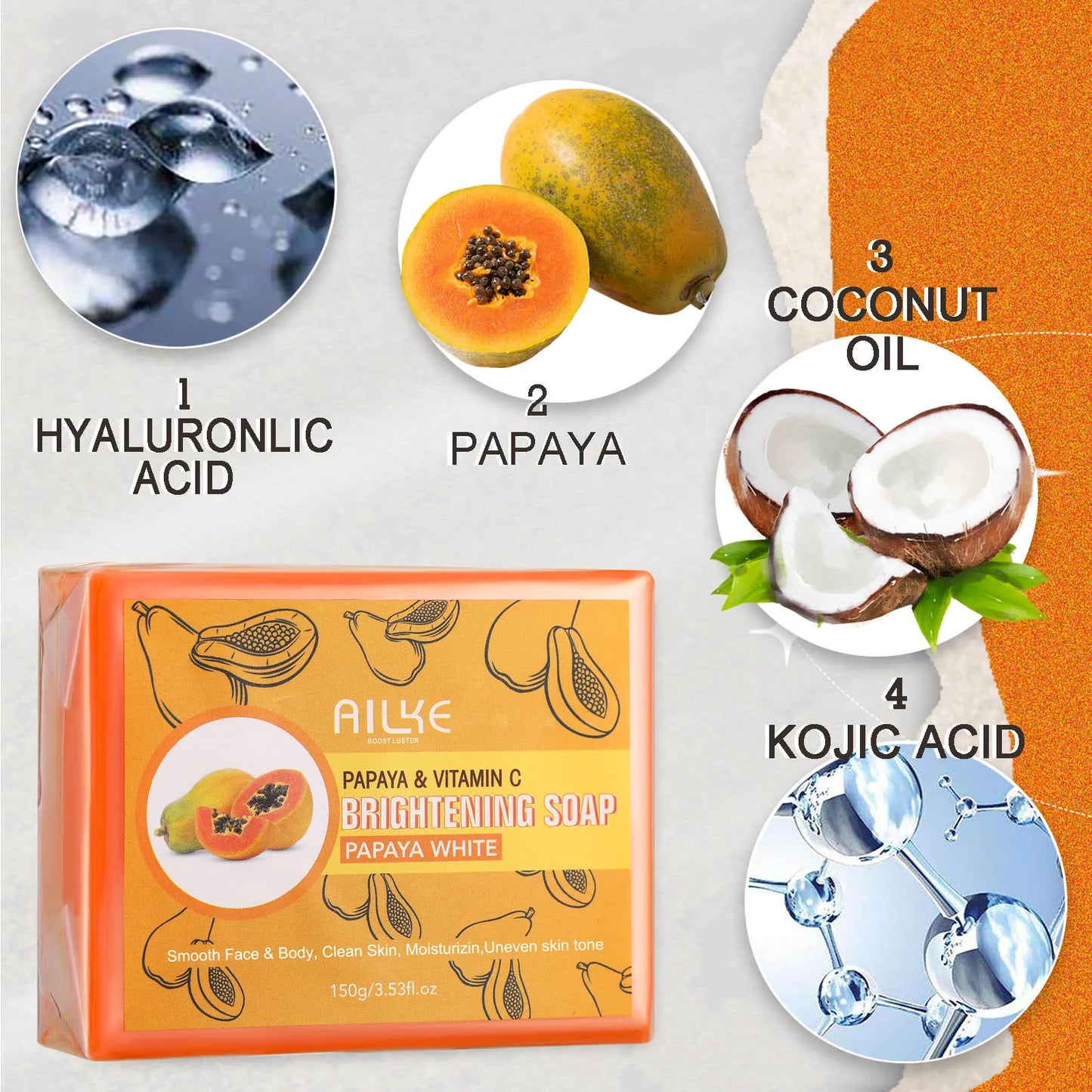 Ailke Multi Vitamin Whitening Body Lotion Enhances Radiant Skin Tone