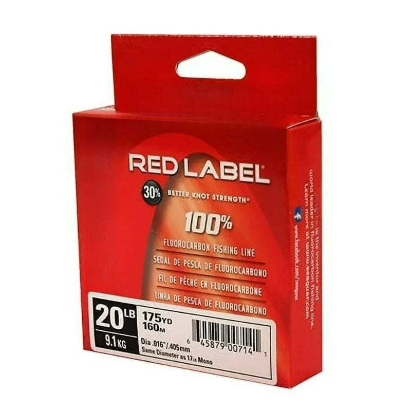 Red Label Premium Fluorocarbon Fishing Line For Ocean Anglers