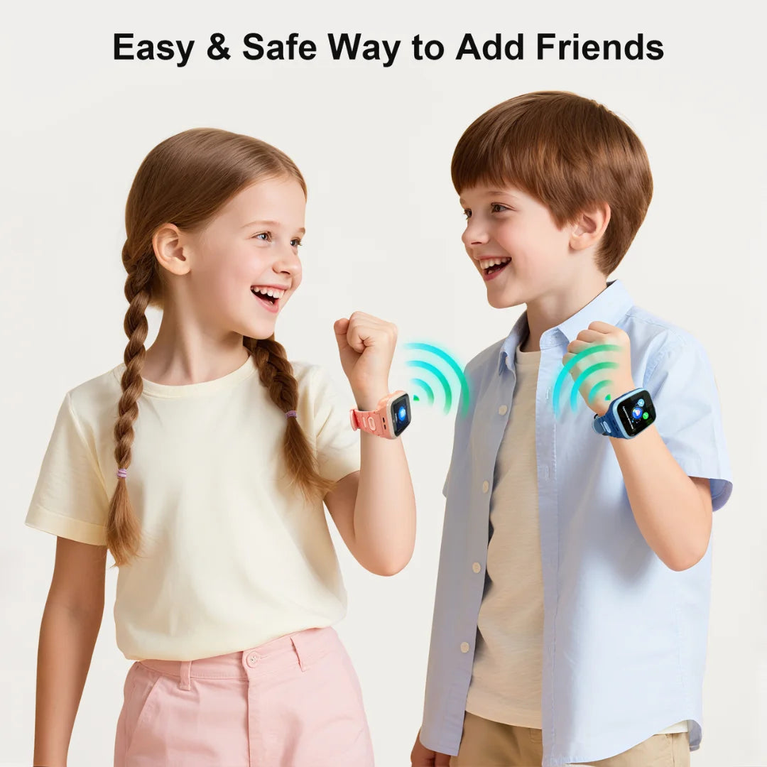 Kids 4G Smartwatch With GPS Video Calling And Voice Chat