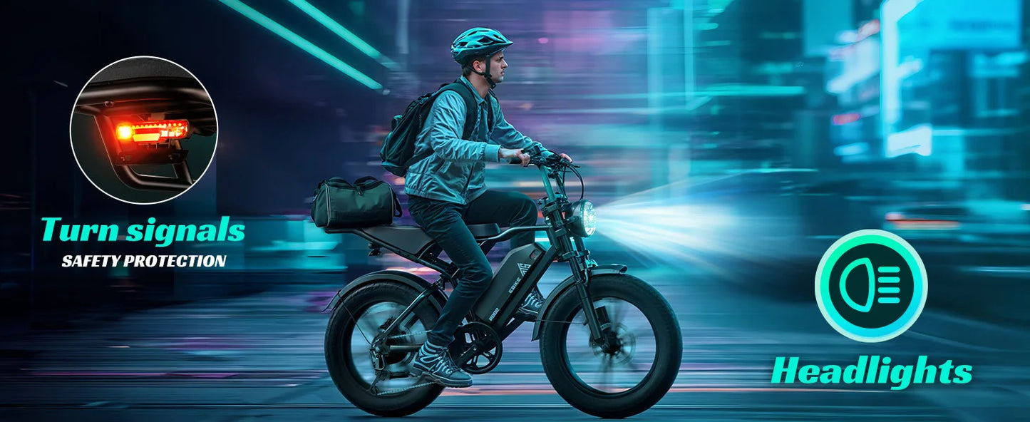 TST R002S 1500W Electric Bike TS TST GRP LLC AllTerrain