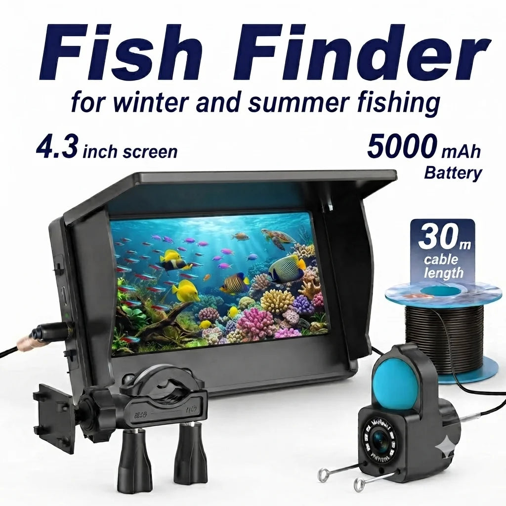 Waterproof Underwater Fishing Camera With 1080P HD Night Vision